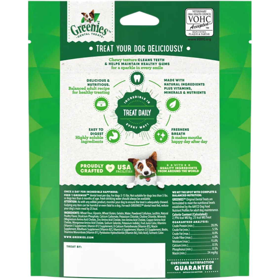 Greenies Canine Dental Chew Treats for Dogs - Image 2 of 2