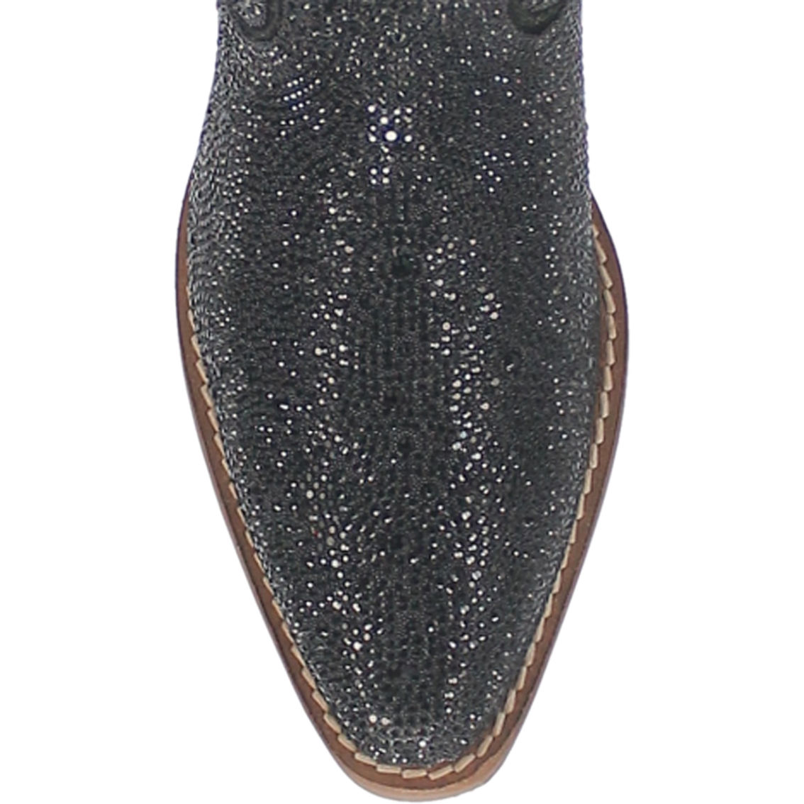 Dingo Women's Rhinestone Cowgirl Leather Booties - Image 4 of 7