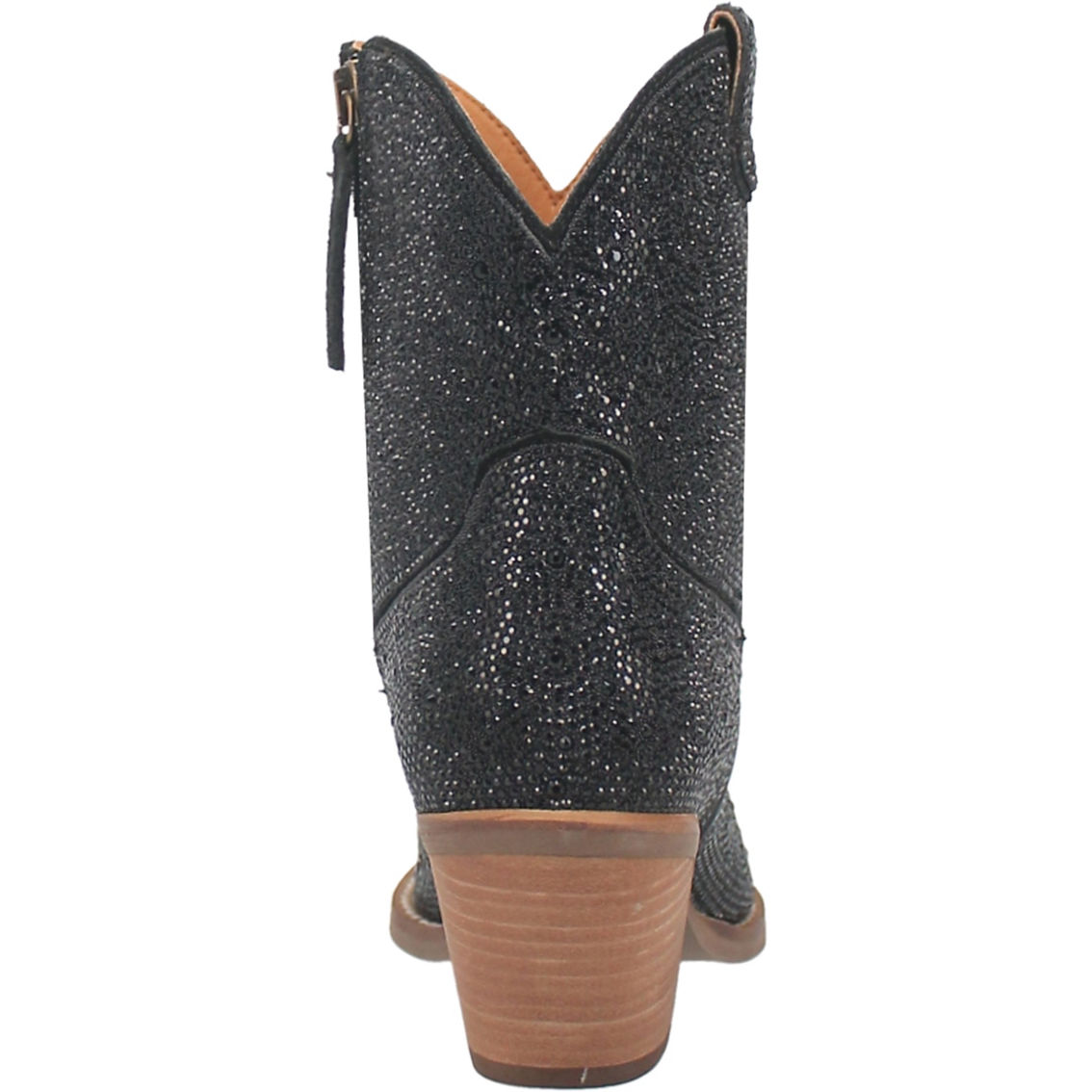 Dingo Women's Rhinestone Cowgirl Leather Booties - Image 7 of 7