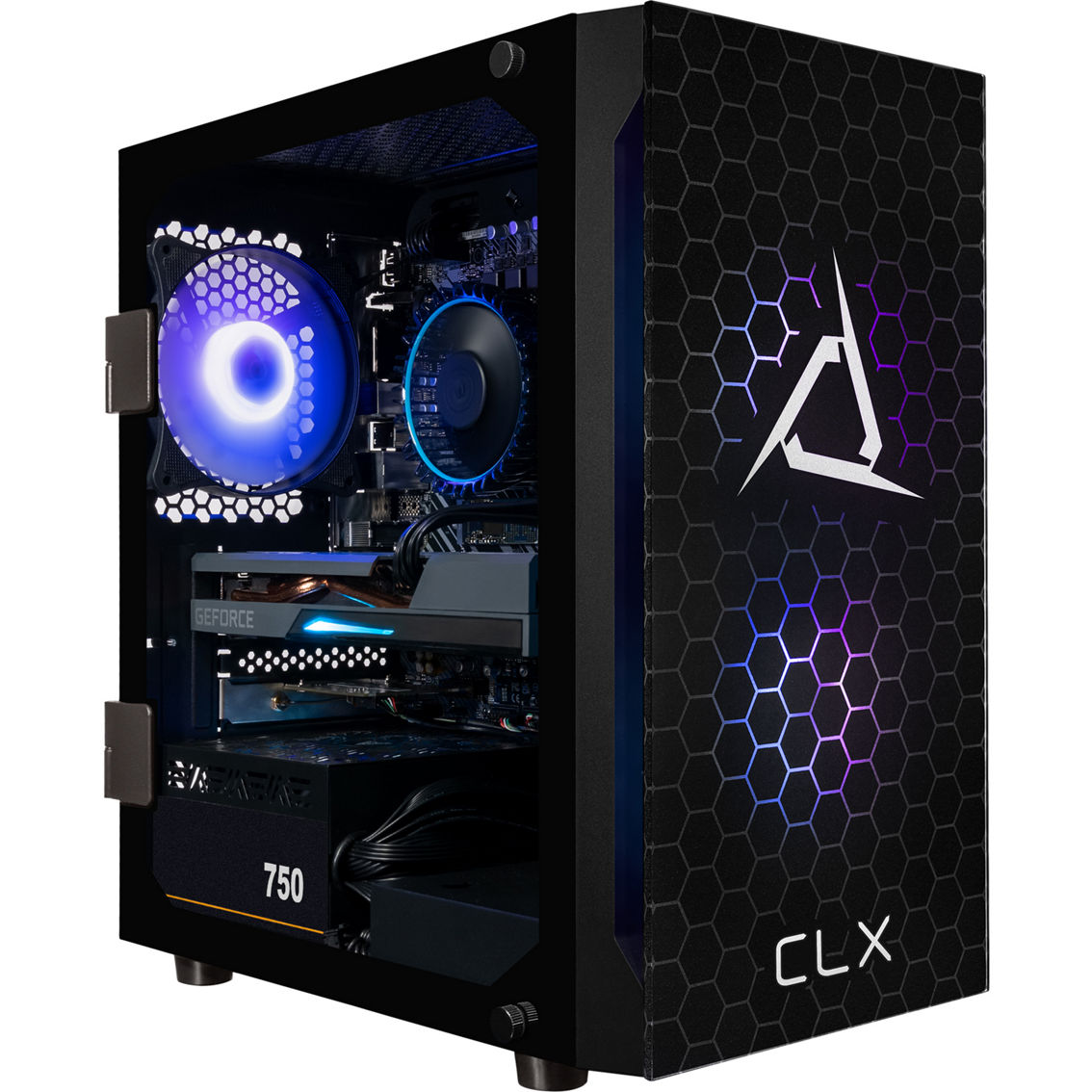 CLX Set Intel Core i7 12700F 2.10GHz 16GB RAM 1TB NVMe M.2 SSD+2TB HD Gaming PC - Image 2 of 6