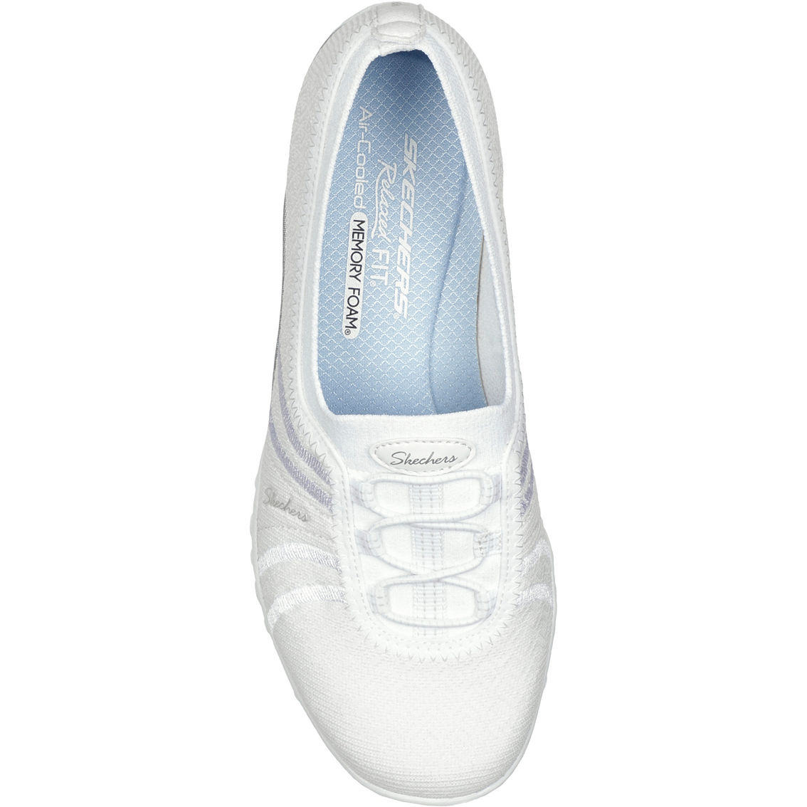 Skechers Breathe Easy Simple Pleasure Slip On Shoes - Image 4 of 5