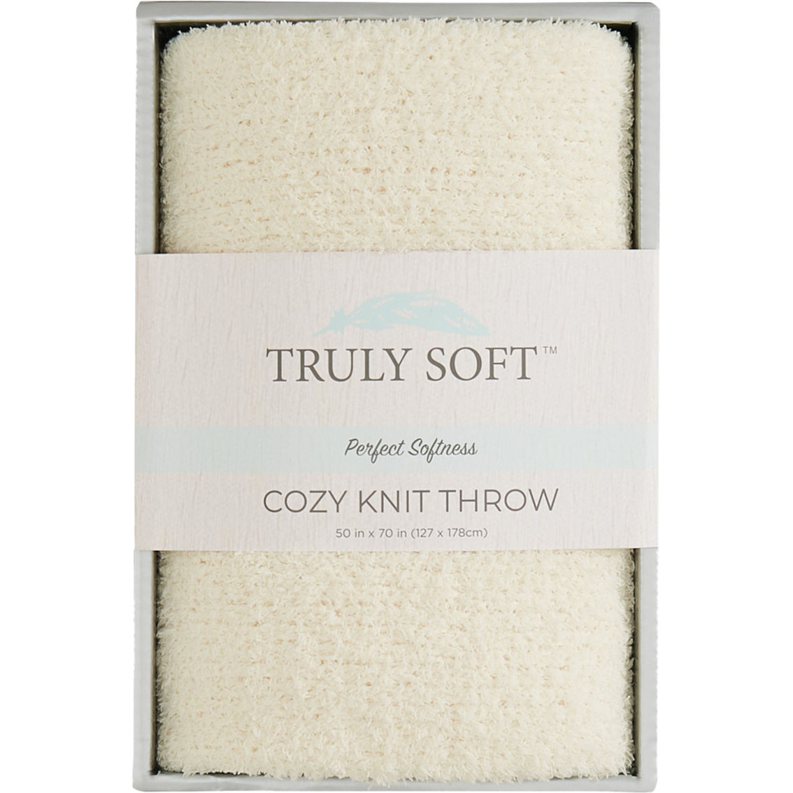 Truly Soft Cozy Knit 50x70 Throw - Image 4 of 5