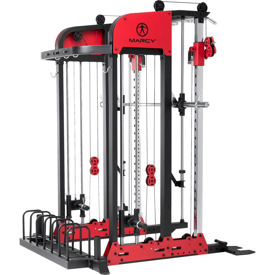 Marcy Pro Deluxe Smith Cage Home Gym System - Image 2 of 5