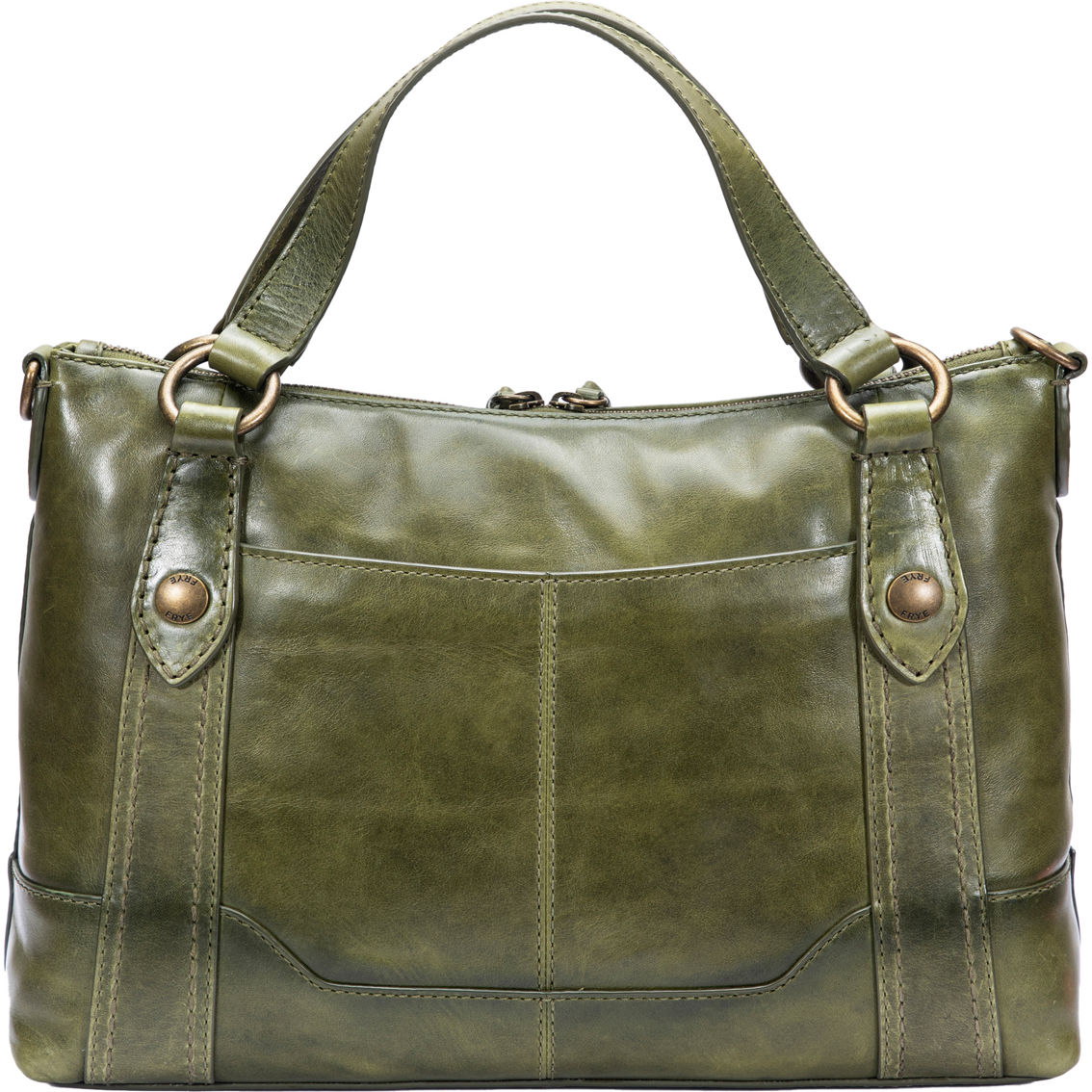 Frye Melissa Leather Medium Satchel - Image 3 of 7