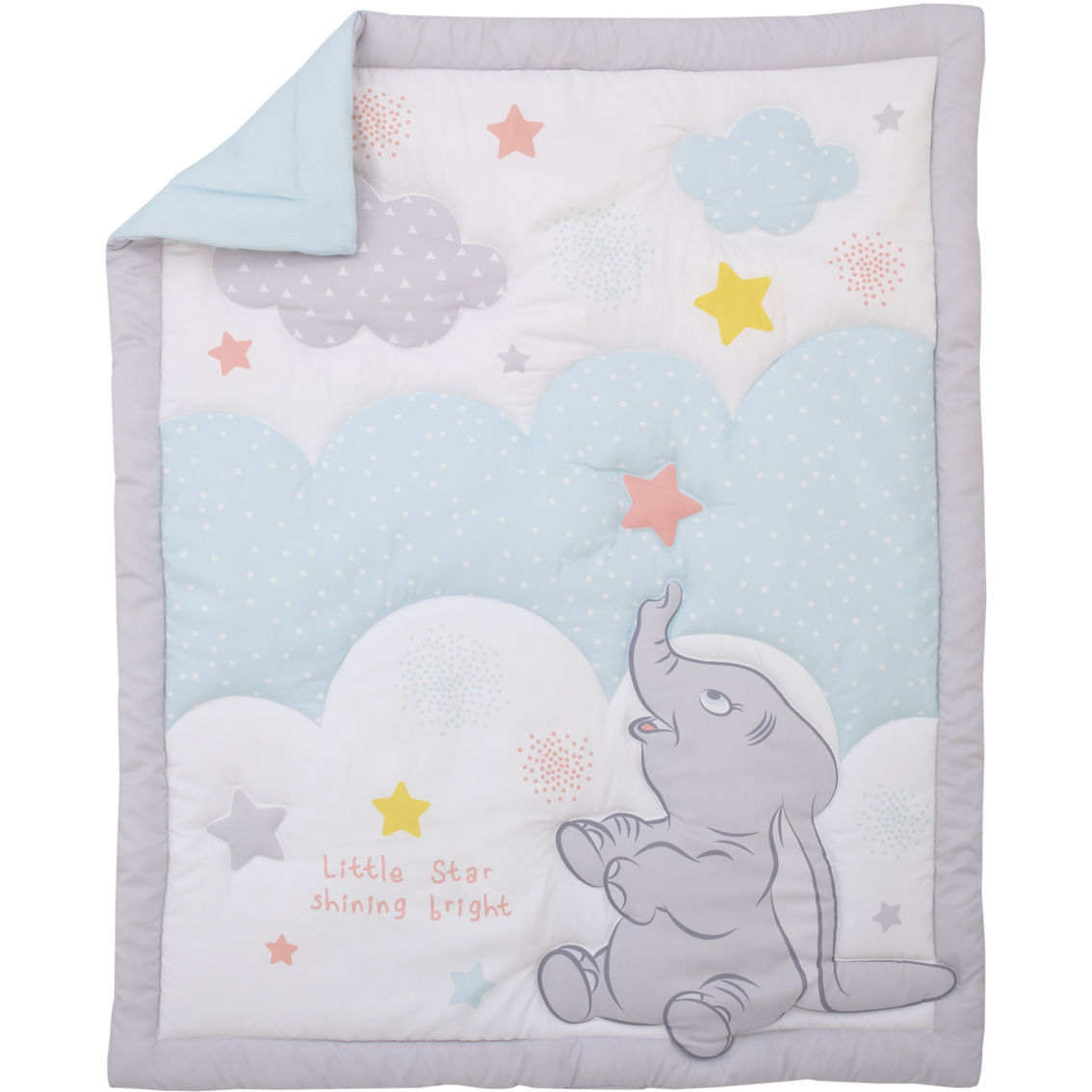 Disney Dumbo Shine Bright Little Star Nursery Bedding Set 3 pc. - Image 2 of 6