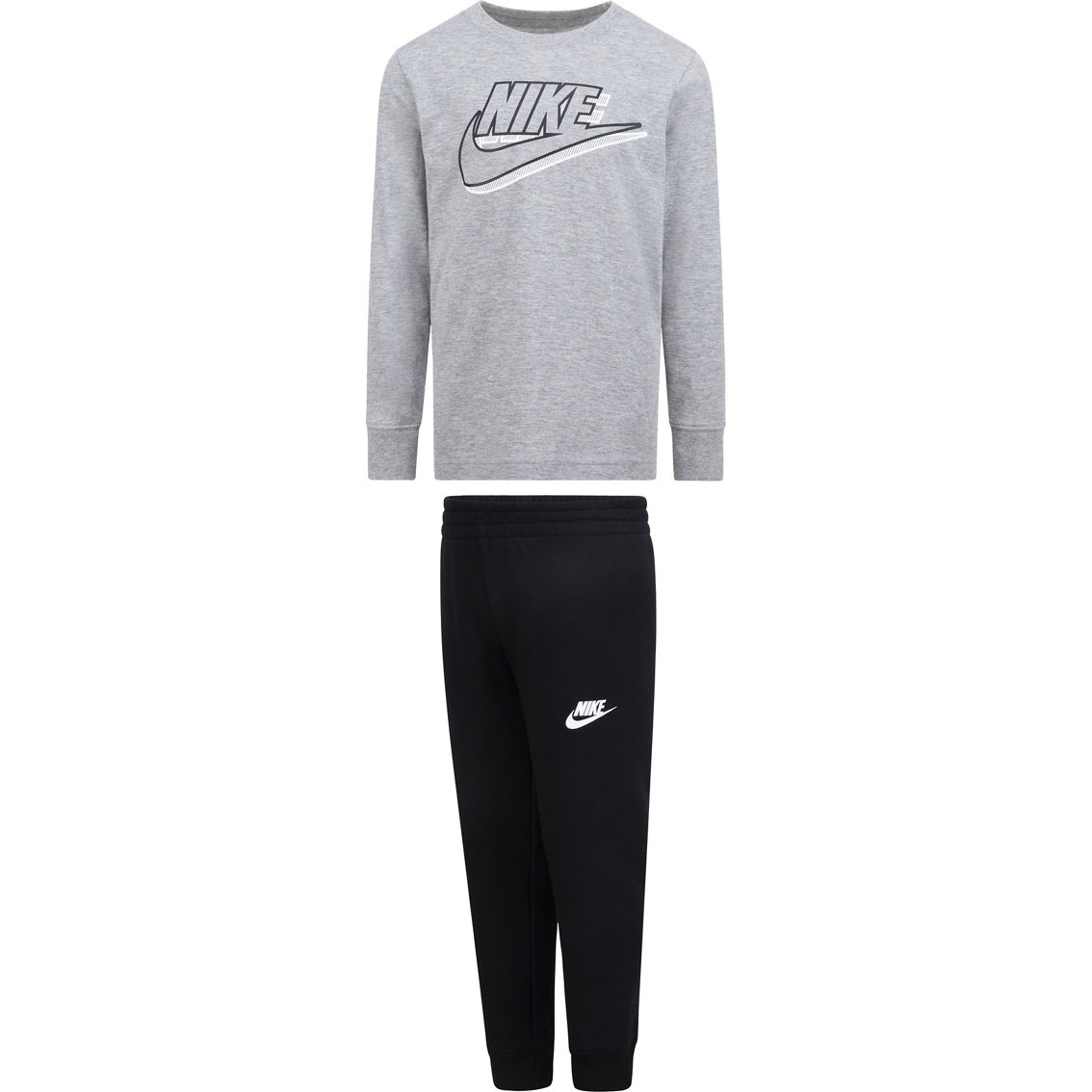 Nike Little Boys Swoosh Tee and Pants 2 pc. Set - Image 1 of 4