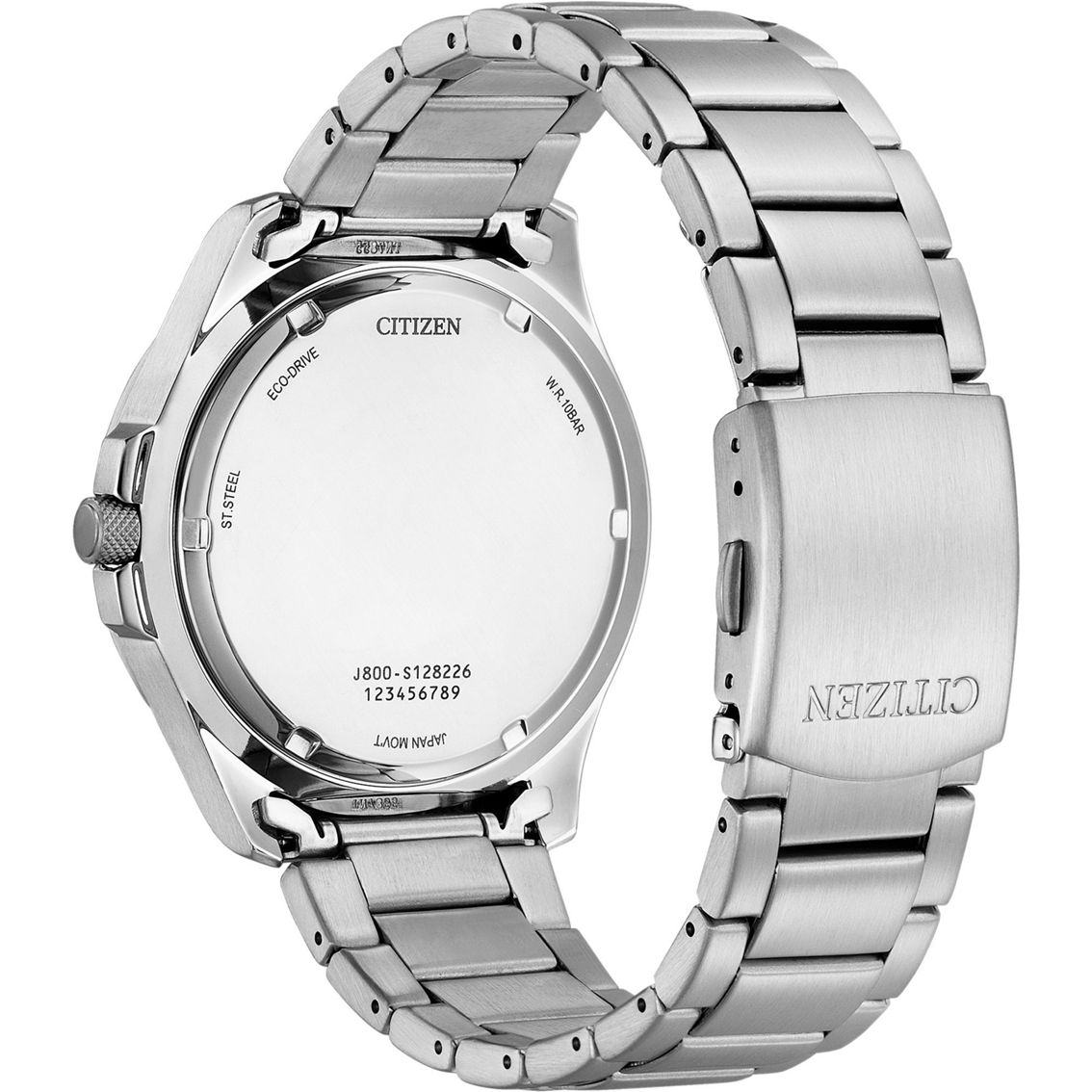 Citizen Men's Weekender Eco Drive Stainless Steel Bracelet Watch AW0110-58E - Image 2 of 3