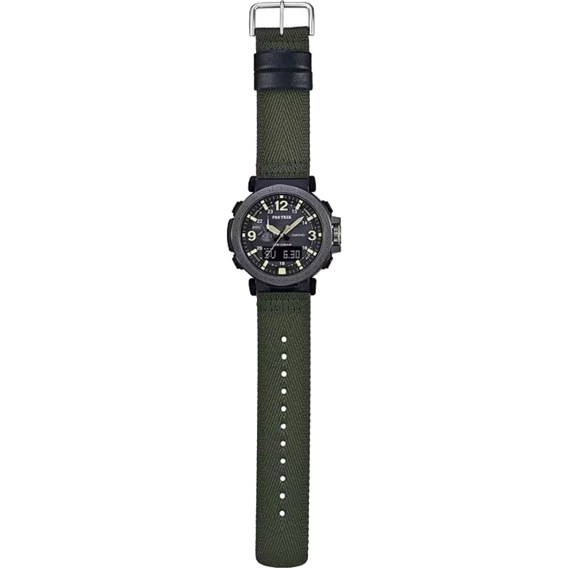 Casio Pro Trek Safari PRG601YB-3 Analog/Digital Green band - Image 2 of 2