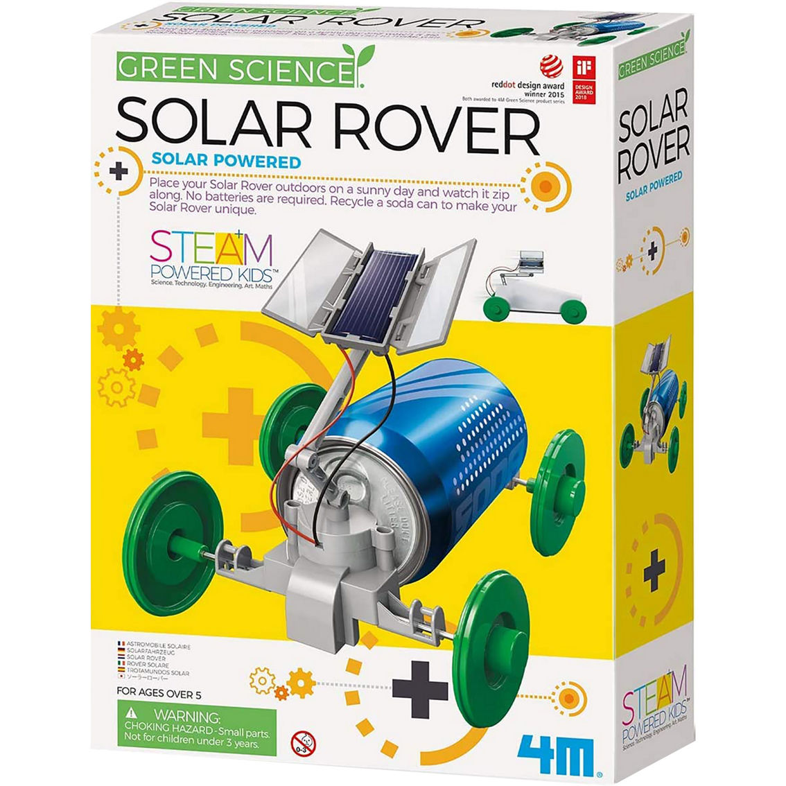 4M KidsLabs Solar Rover STEM Science Kit - Image 1 of 7