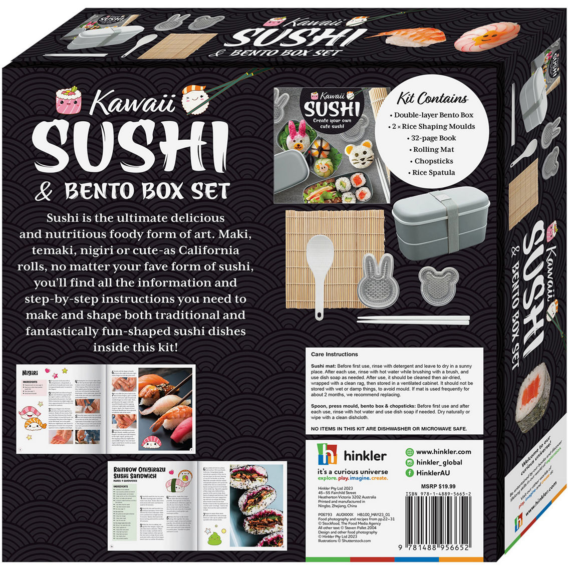 Kawaii Sushi & Bento Box Set, Learn to Make Cute Sushi - Image 2 of 8