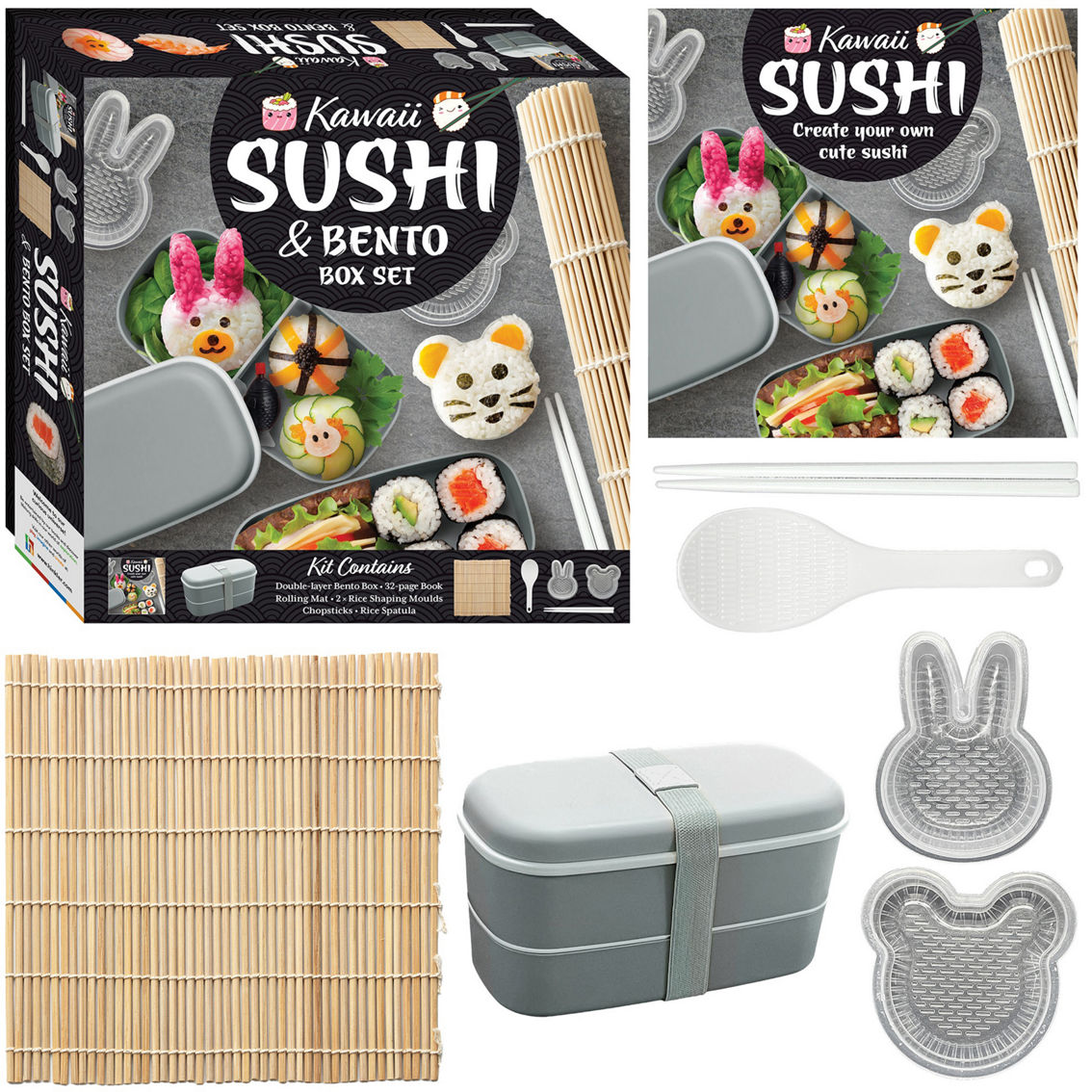 Kawaii Sushi & Bento Box Set, Learn to Make Cute Sushi - Image 3 of 8