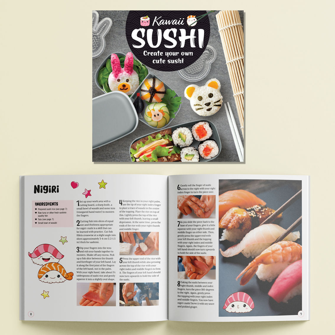 Kawaii Sushi & Bento Box Set, Learn to Make Cute Sushi - Image 7 of 8