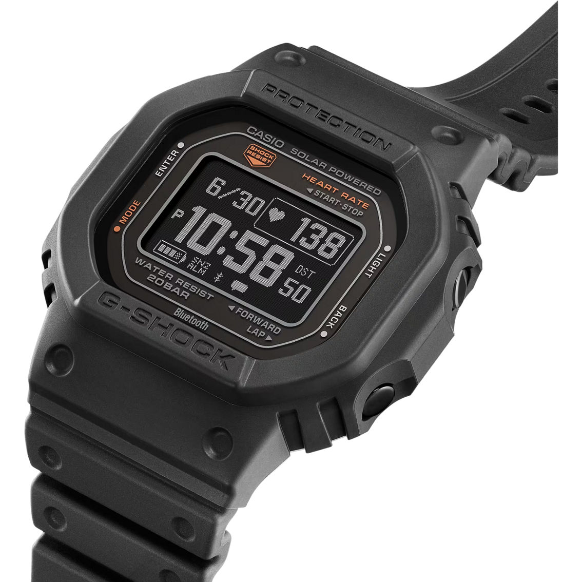 Casio G-Shock Move 5600 Series Digital Black DWH5600-1 - Image 4 of 10