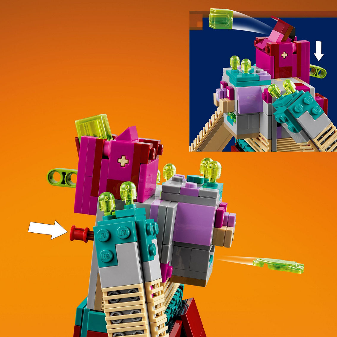 LEGO Minecraft The Devourer Showdown 21257 - Image 8 of 10