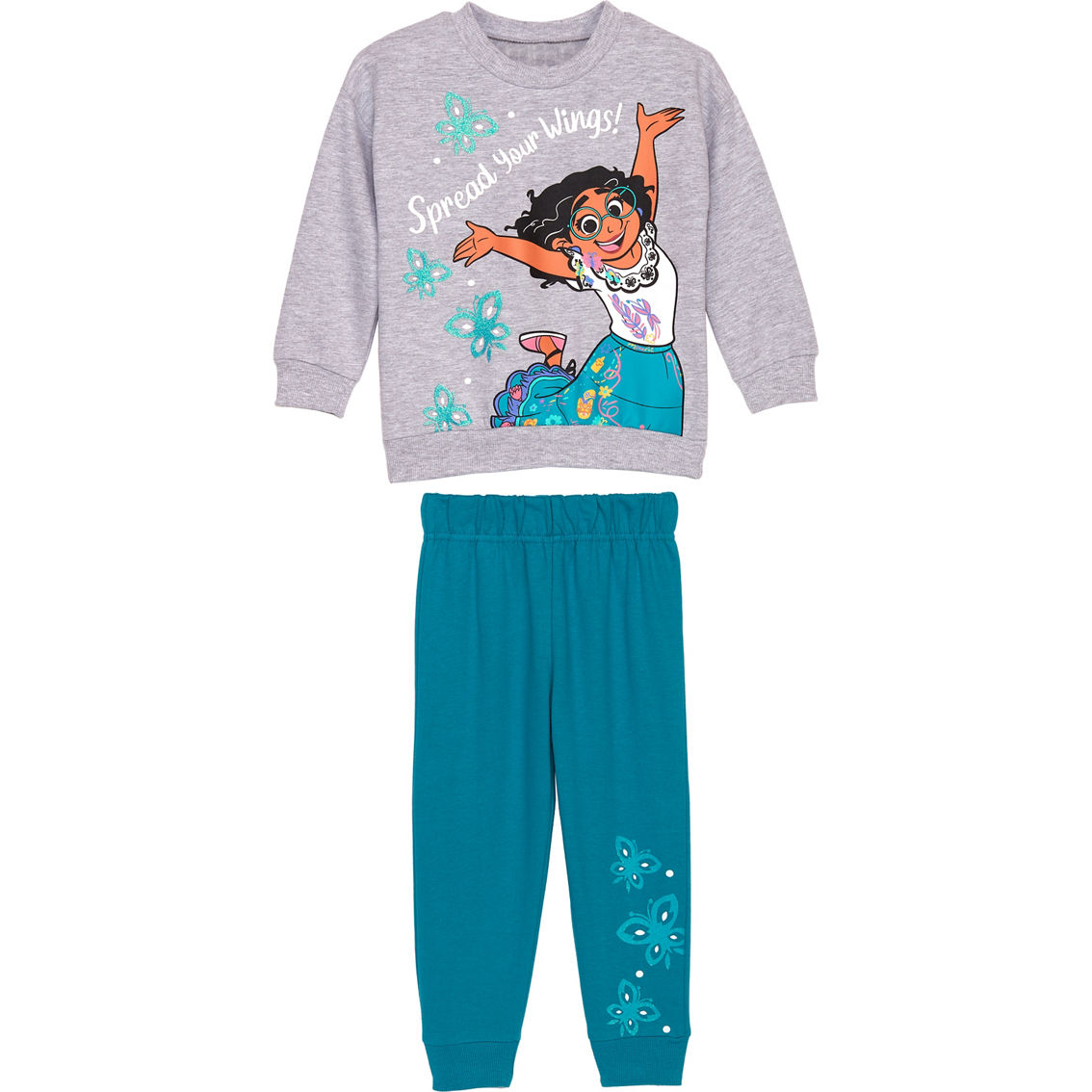Disney Toddler Girls Encanto Fleece Sweater and Jogger Pants 2 pc. Set - Image 1 of 2