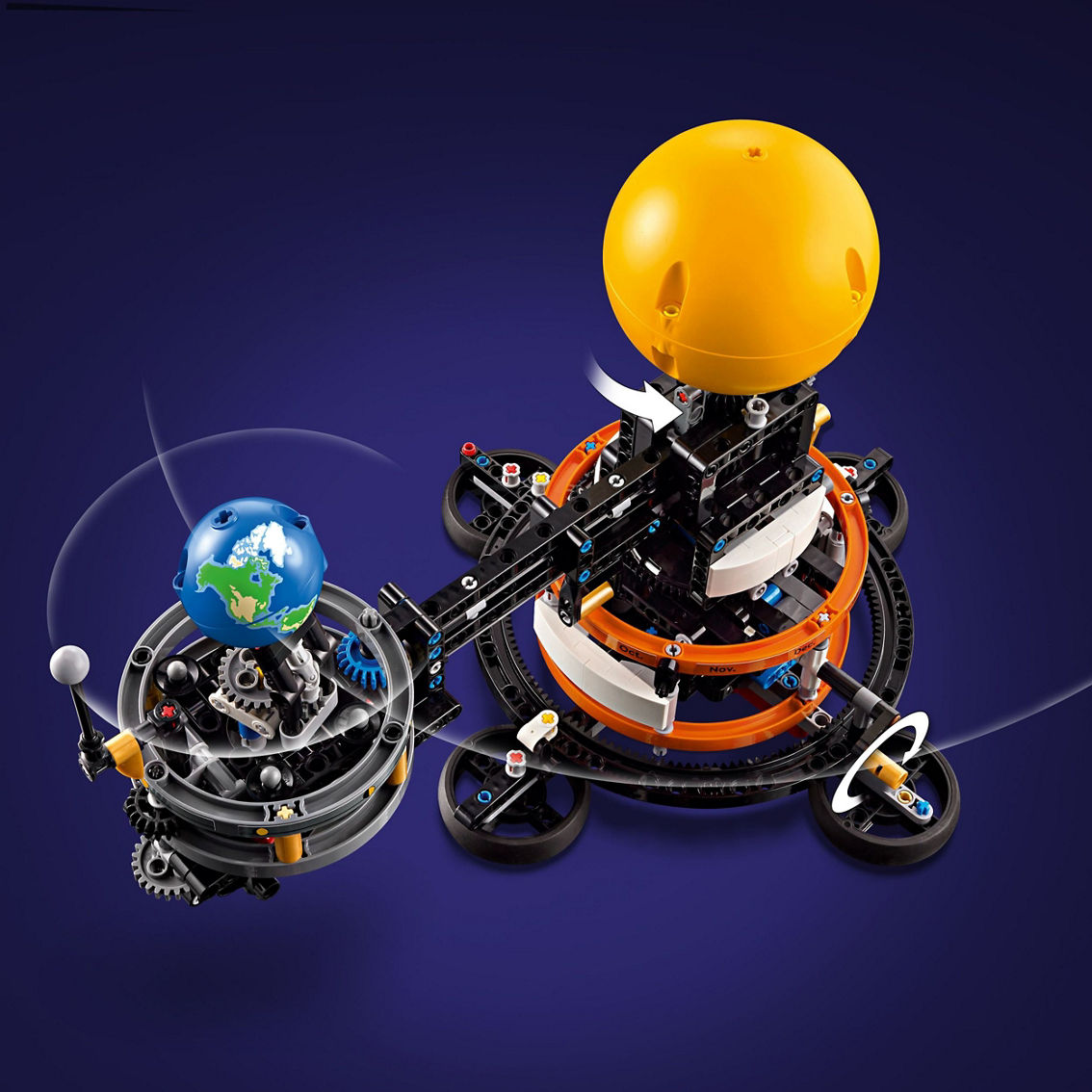 LEGO Technic Planet Earth and Moon in Orbit 42179 - Image 8 of 10