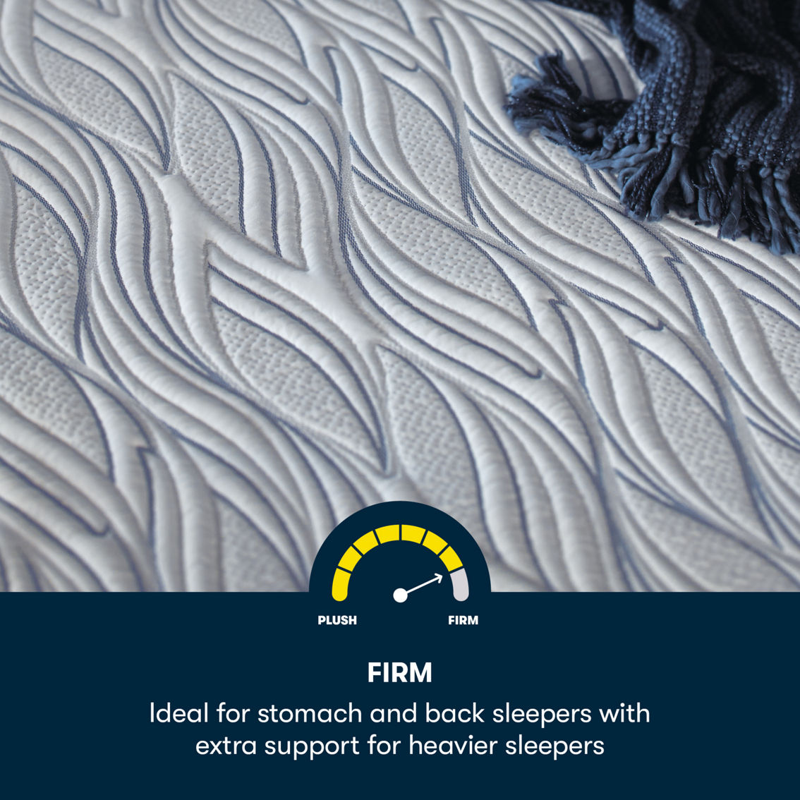 Serta 10 in. Hybrid Medium Firm Mattress - Image 7 of 10