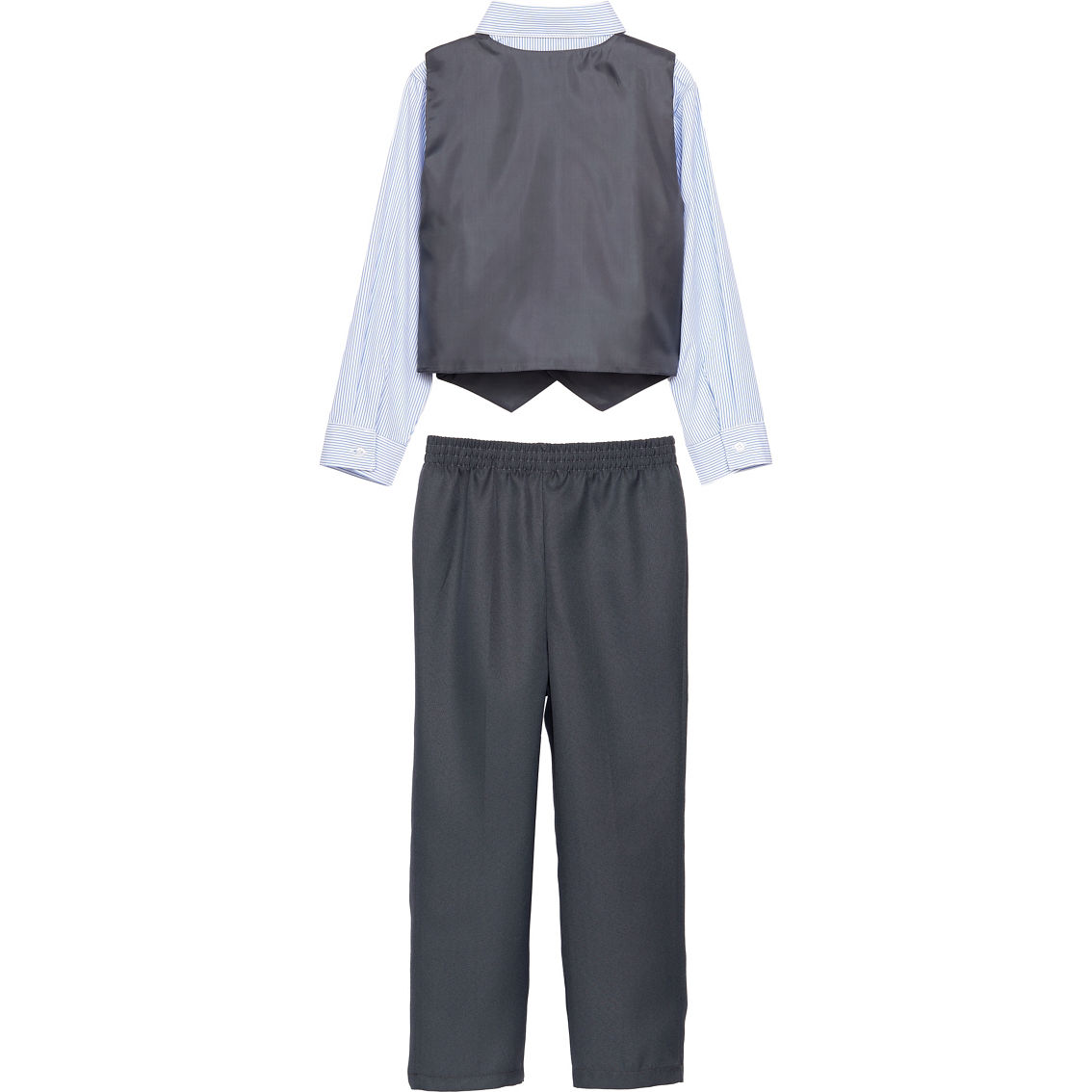 Andrew Fezza Little Boys Slate Woven 4 pc. Set - Image 2 of 2