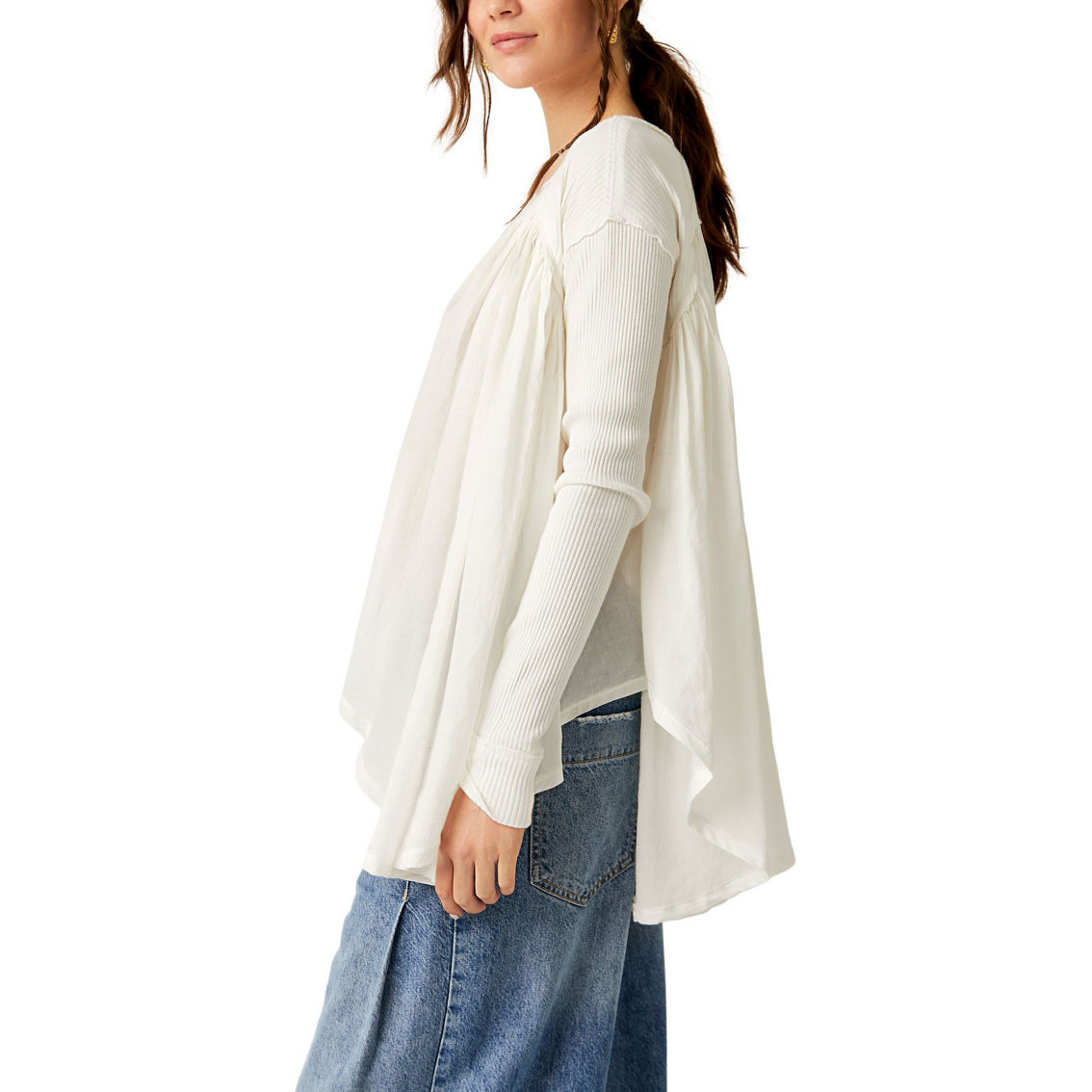 Free People We The Free Lyrical Tunic - Image 4 of 5