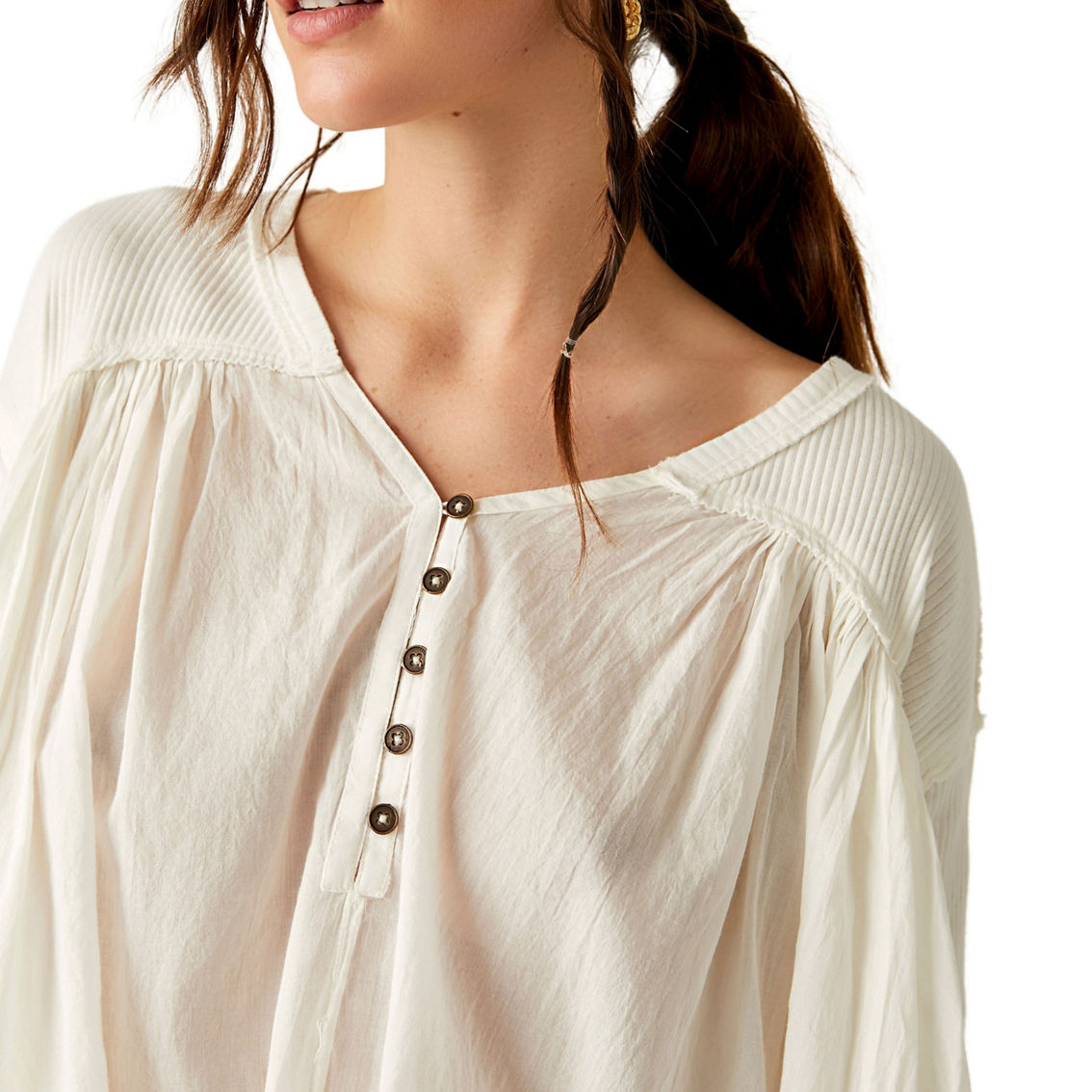 Free People We The Free Lyrical Tunic - Image 5 of 5