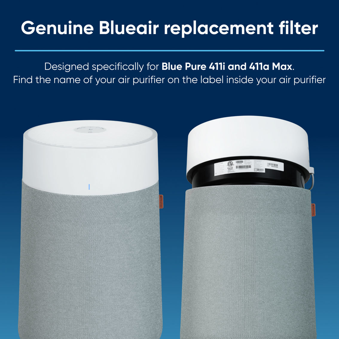 Blueair F4MAX Replacement PAC Filter for 411 Max Series - Image 2 of 4