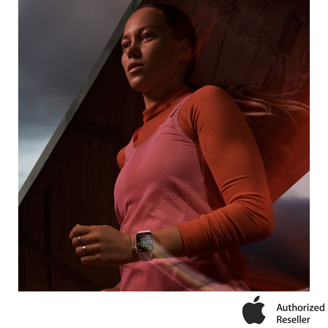 Apple Watch Series 9 GPS 41mm Midnight Aluminum Case with Sport Band - Image 5 of 10