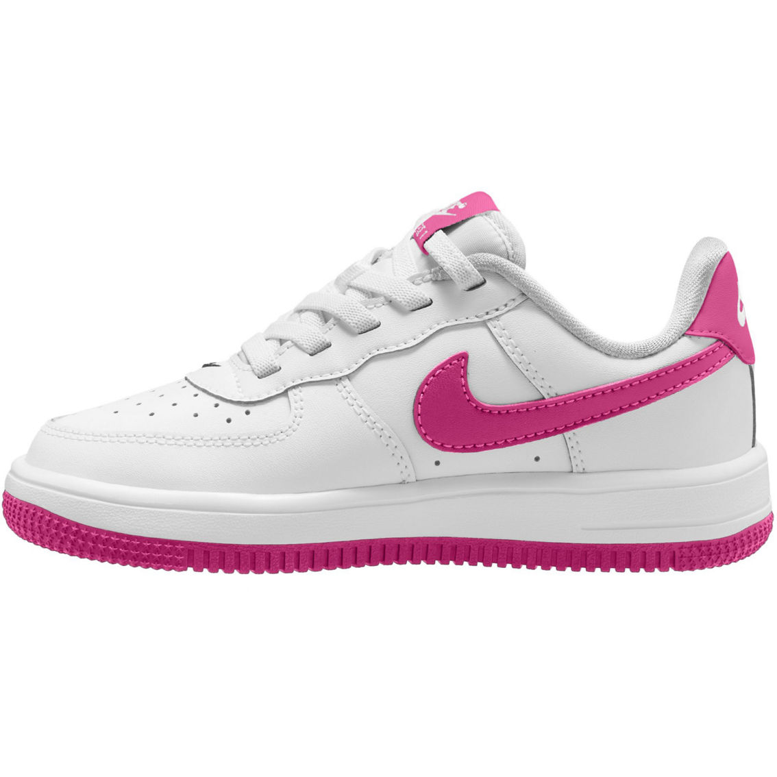 Nike Preschool Girls Force 1 EasyOn Sneakers - Image 2 of 4