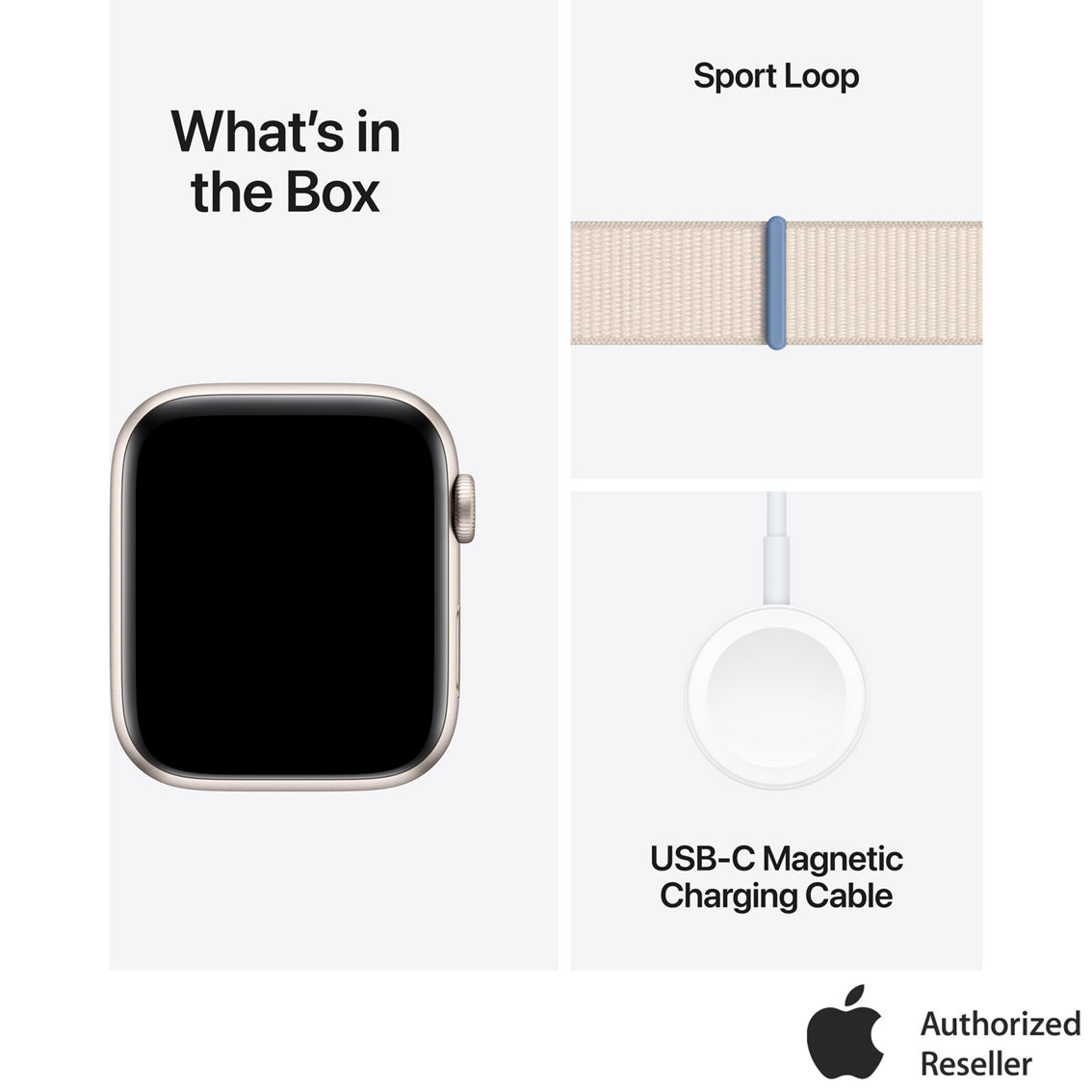 Apple Watch SE GPS 44mm Aluminum Case with Sport Loop - Image 9 of 10