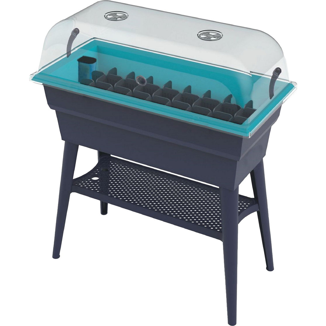 Bosmere Combi 32 x 15 x 39 in. Self-Watering Plastic Raised Garden Bed with Lid - Image 1 of 5