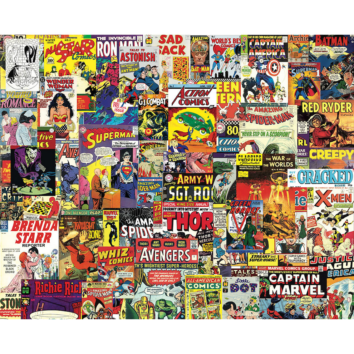 Hart Puzzles Boomers' Favorite Comics 1,000 pc. Puzzle - Image 4 of 6