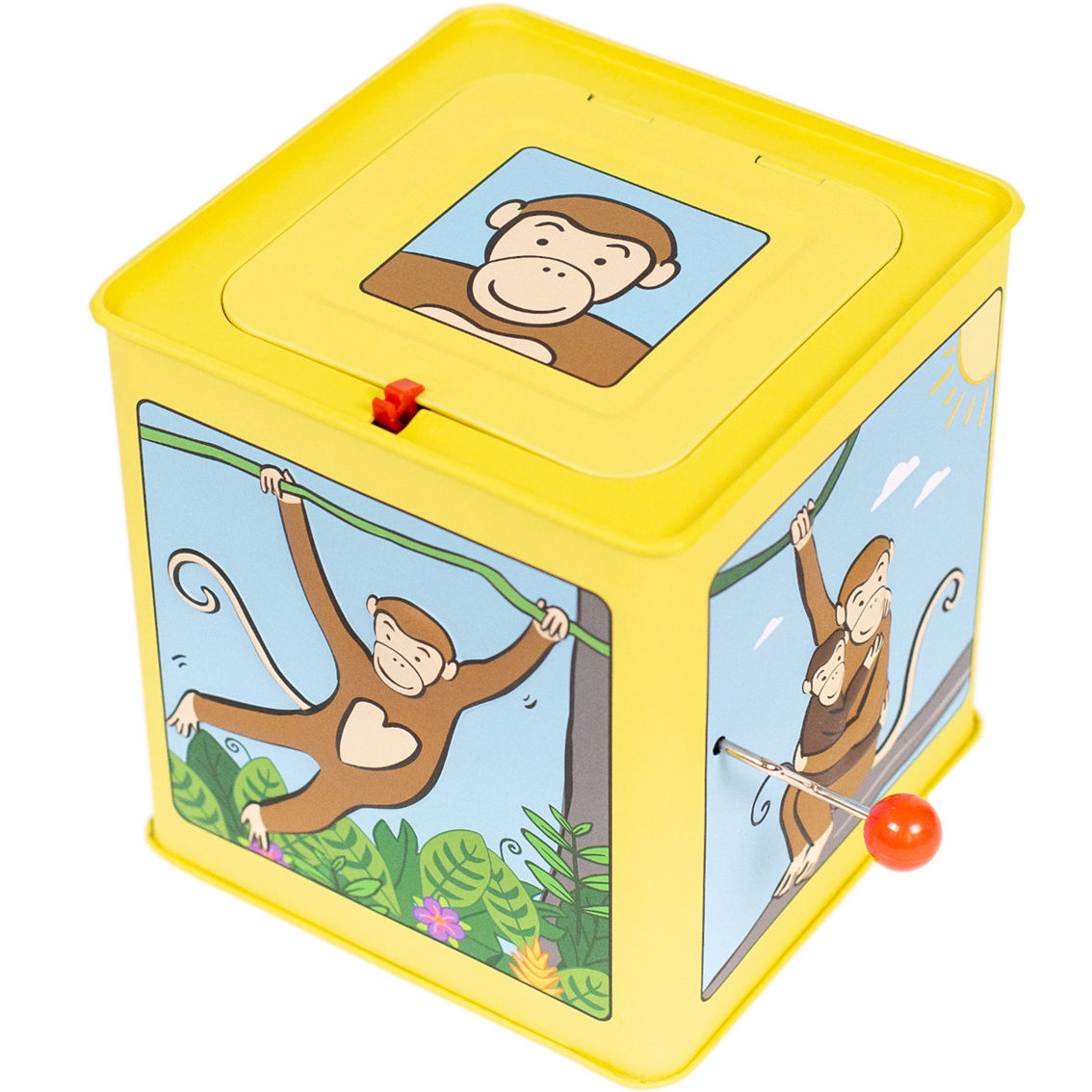 Jack Rabbit Creations Jack The Monkey Tin Jack In The Box - Image 5 of 5