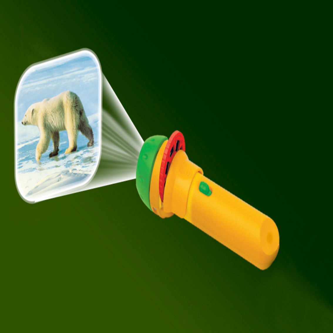 Brainstorm Toy Animal Flashlight and Projector with 24 Animal Images - Image 3 of 4