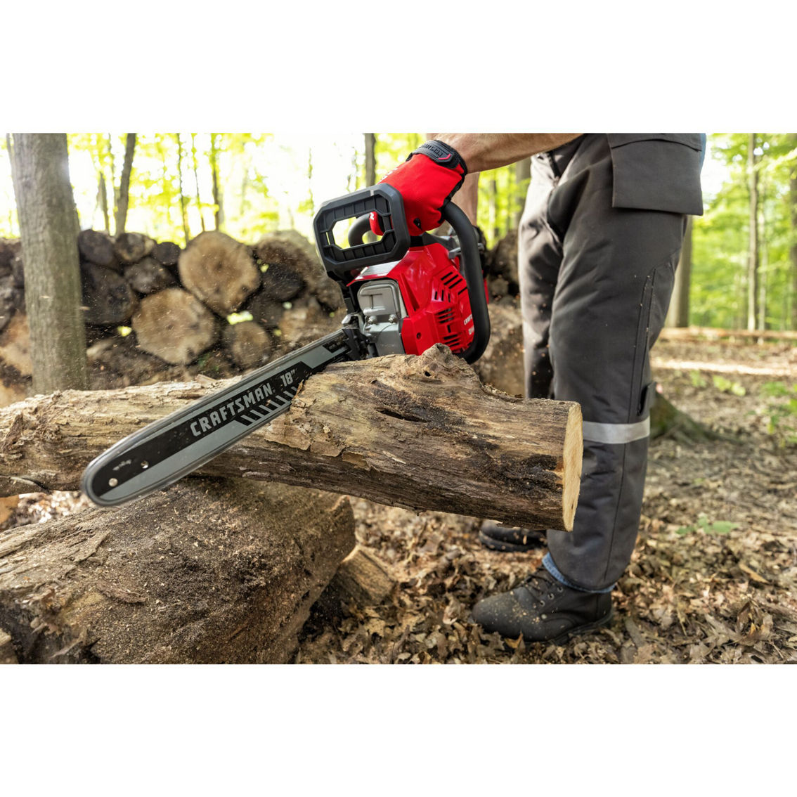 Craftsman 18 in. 42 cc 2-Cycle Gas Chainsaw - Image 6 of 6