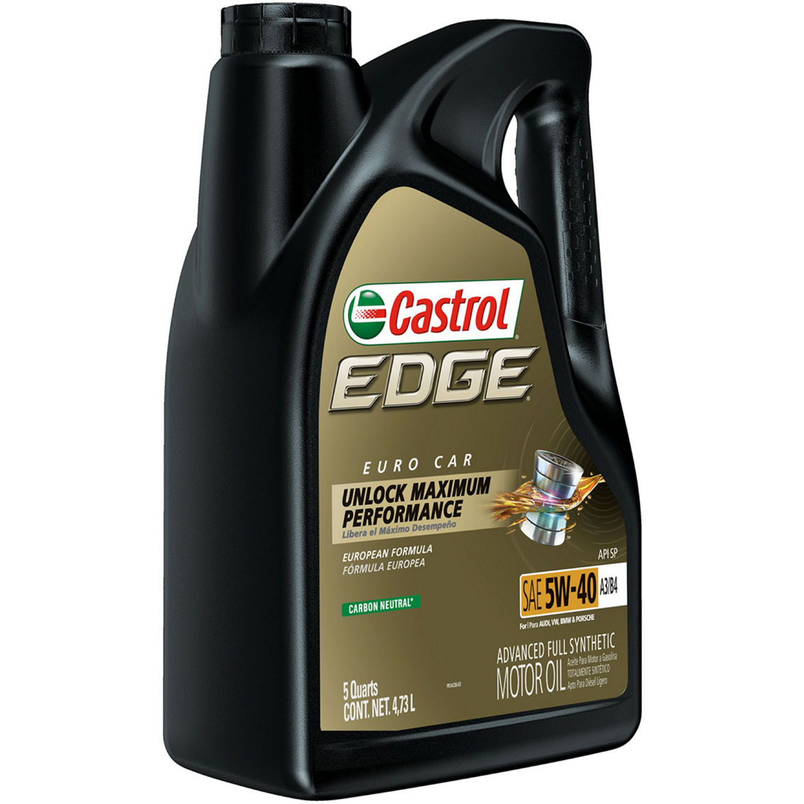 Castrol Edge 5W-40 A3/B4, 3X5USqt UM Motor Oil - Image 3 of 4