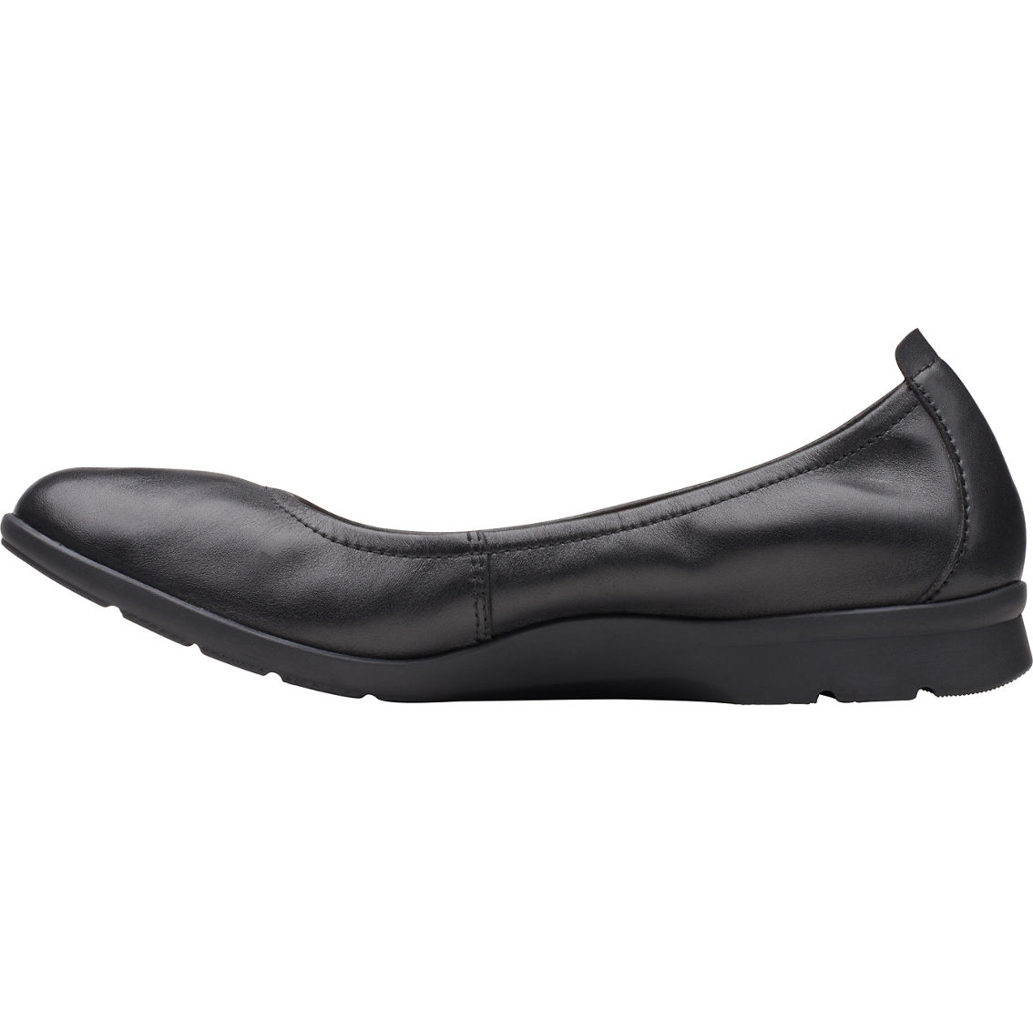 Clarks Jenette Ease Leather Ballet Flats - Image 3 of 7