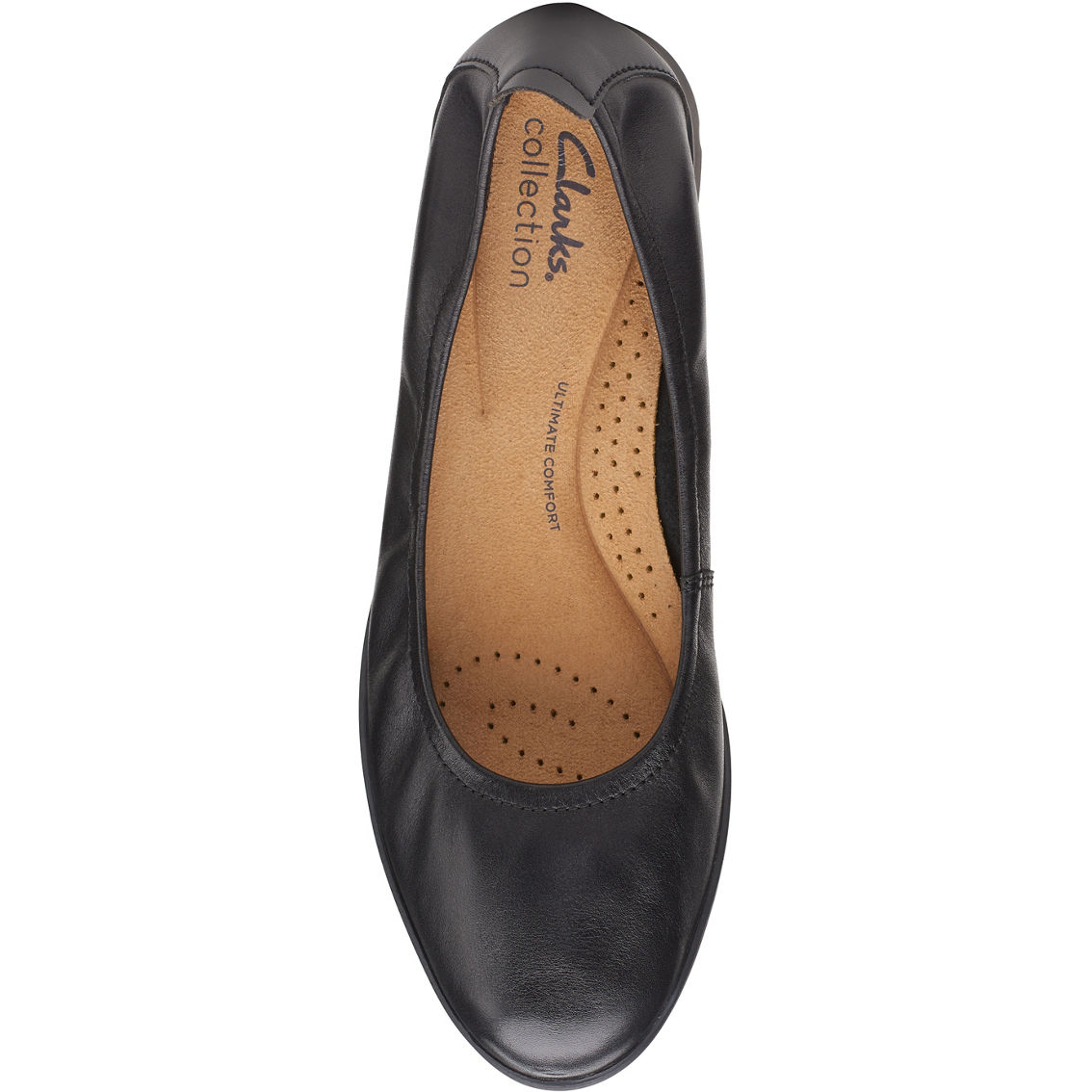 Clarks Jenette Ease Leather Ballet Flats - Image 5 of 7