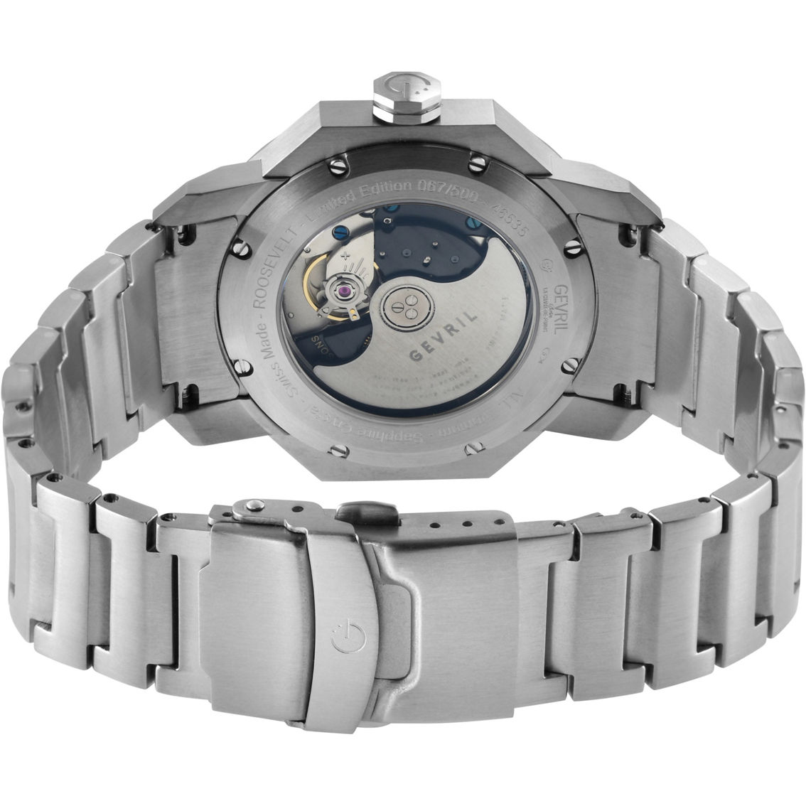 Gevril Men's Roosevelt Titanium Swiss Automatic Watch - Image 2 of 3