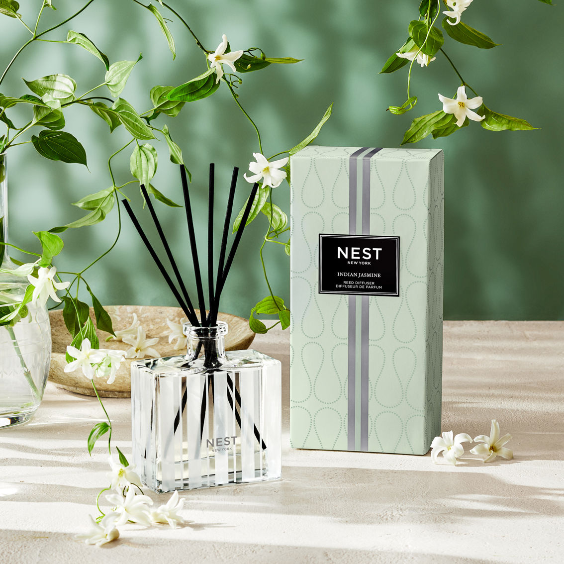 Nest New York Indian Jasmine Reed Diffuser - Image 2 of 4