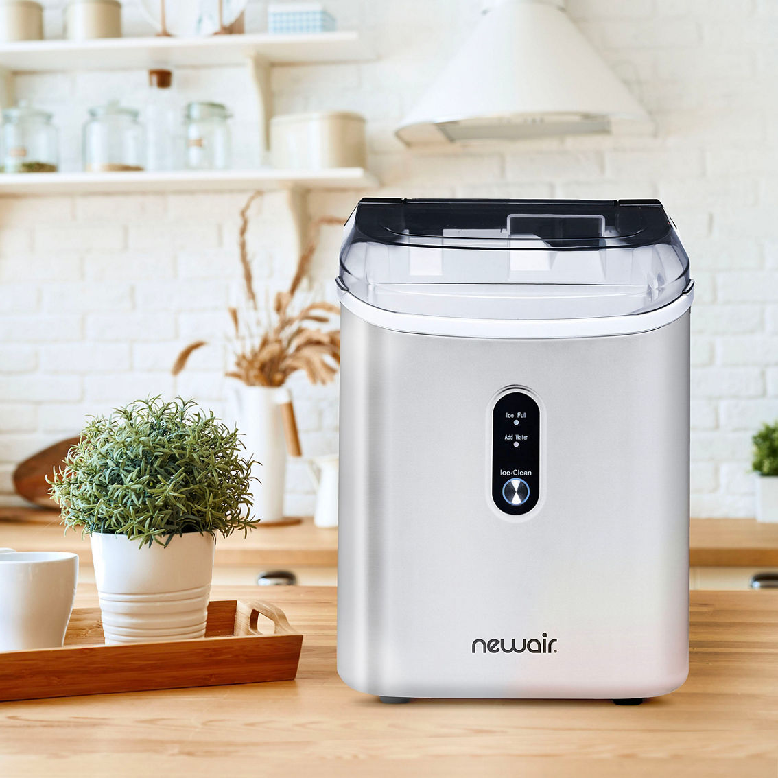 New Air LLC 26 lb. Nugget Countertop Ice Maker - Image 5 of 10