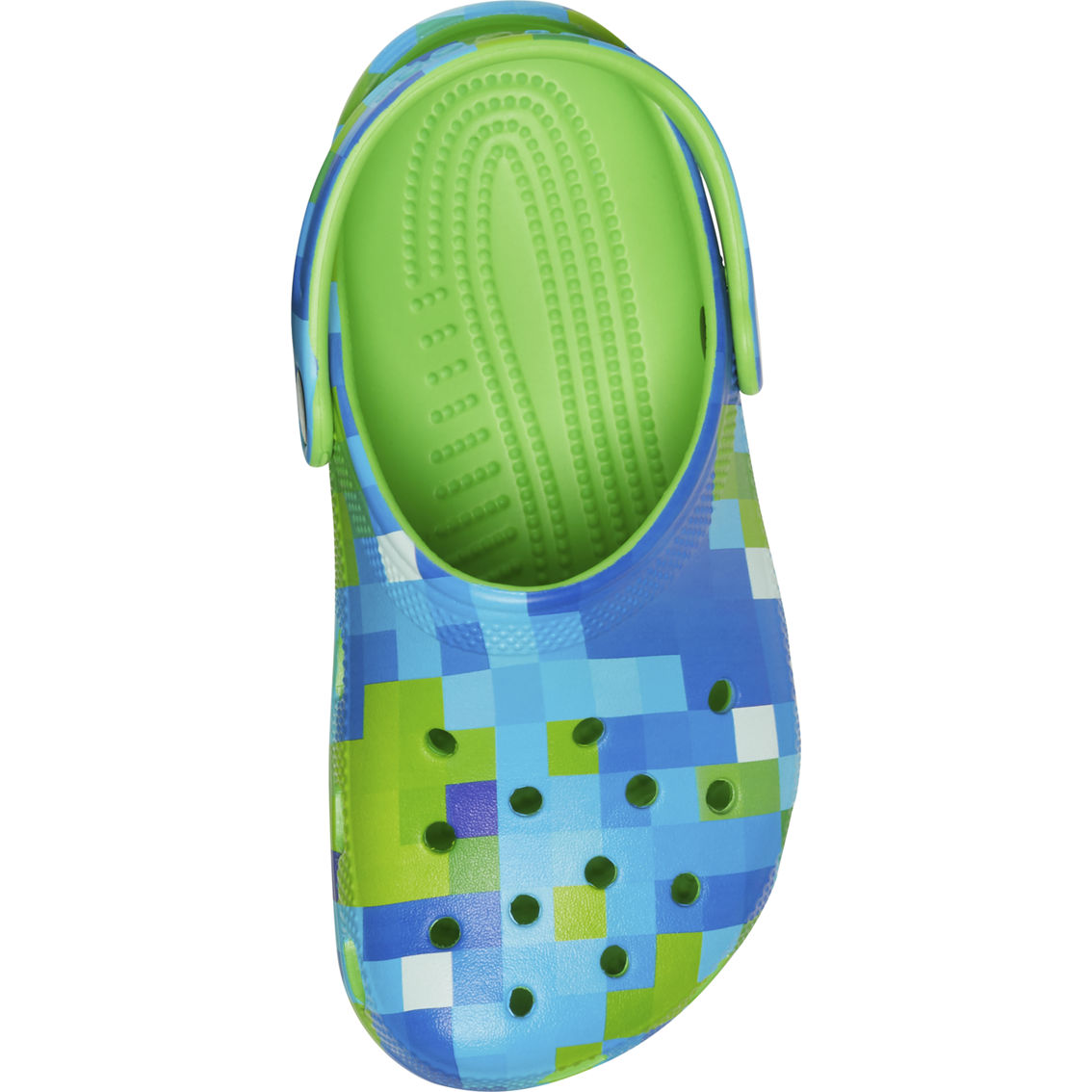 Crocs Grade School Boys Classic Digi Block Clogs - Image 4 of 7