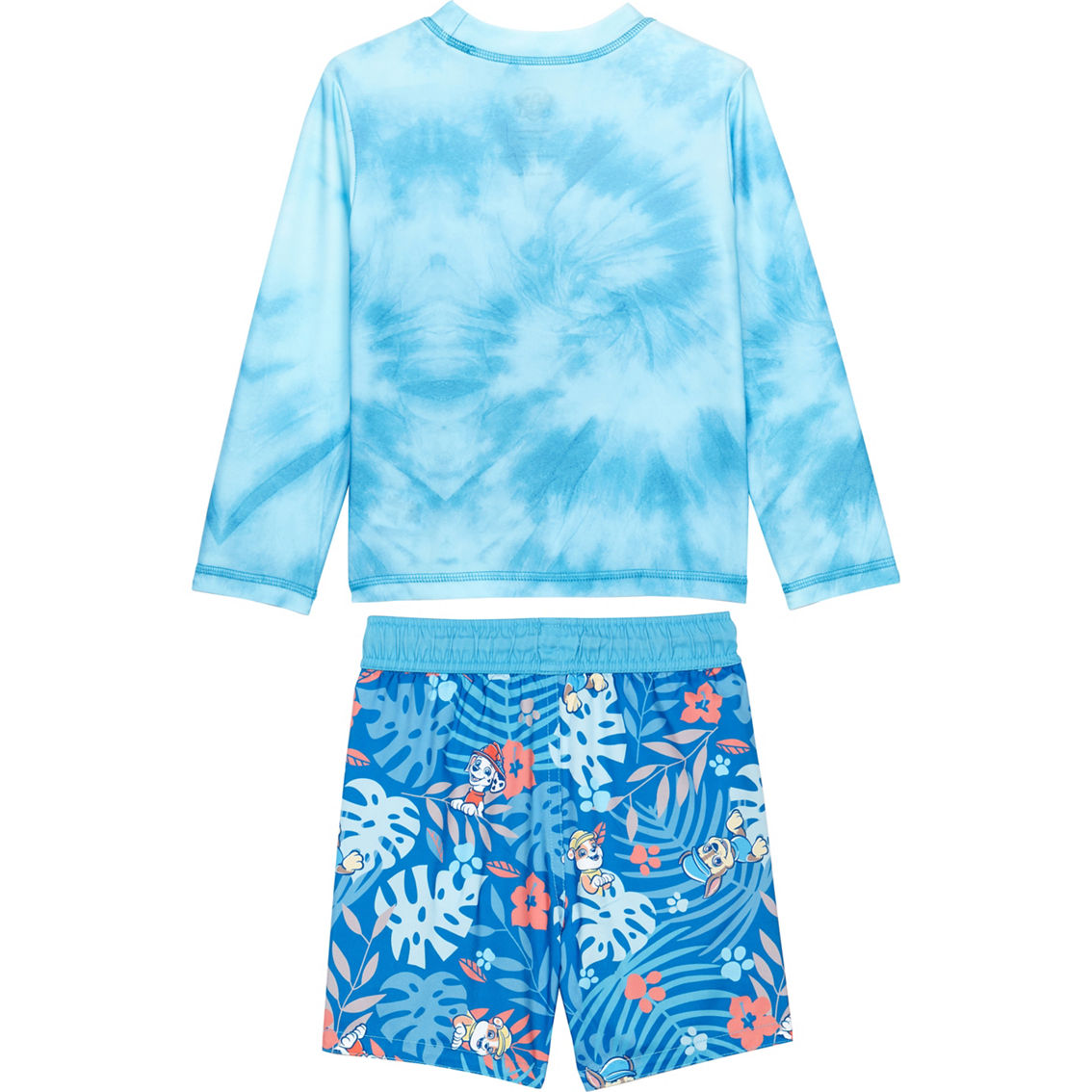 Nickelodeon Toddler Boys PAW Patrol Rashguard Top and Swim Trunks 2 pc. Set - Image 2 of 2