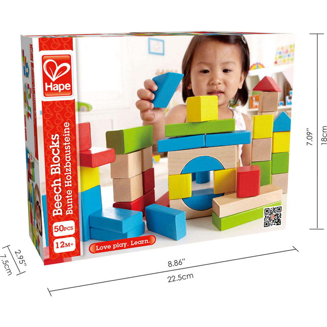 Maple Wood 50 pc. Building Blocks Set - Image 5 of 5