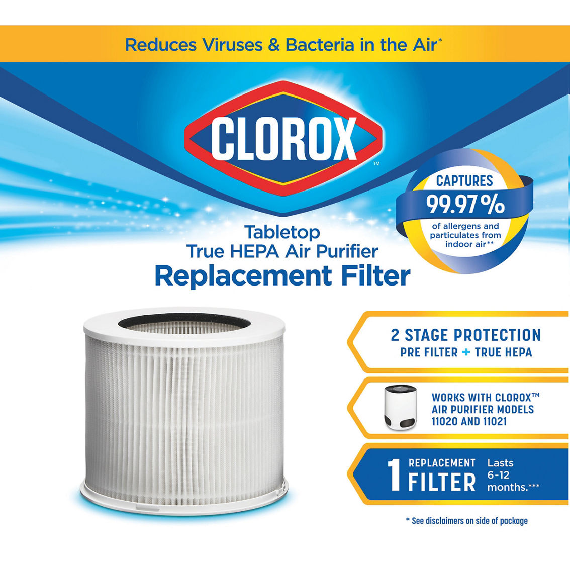 Clorox Air Purifier Replacement Filter - Image 3 of 3