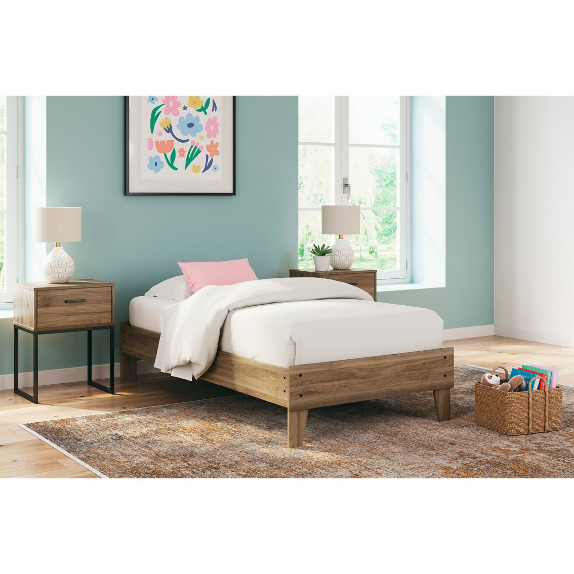 Signature Design by Ashley Deanlow Ready-To-Assemble Platform Bed - Image 2 of 8