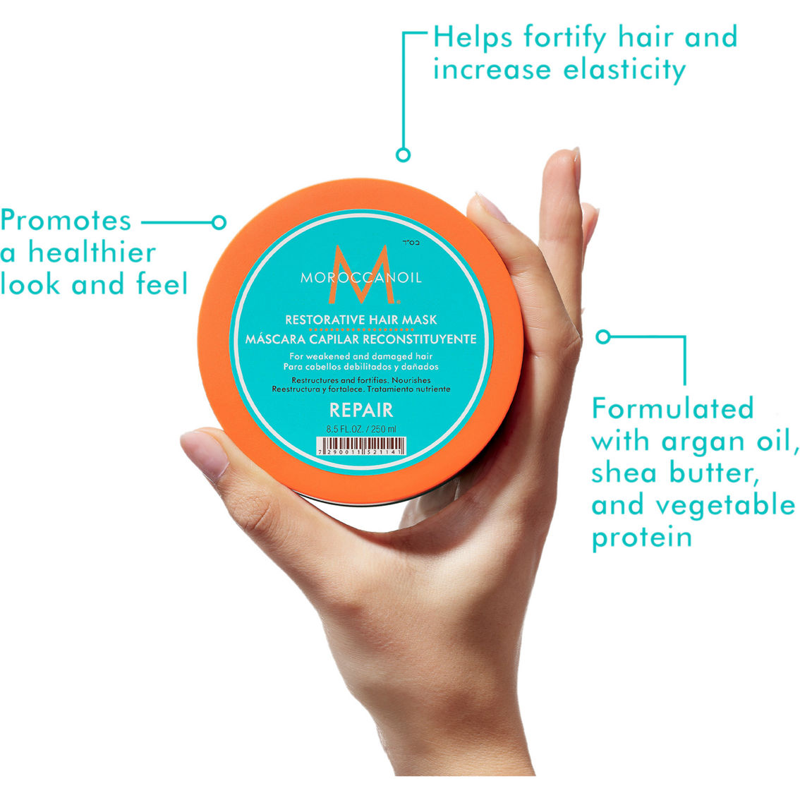 Moroccanoil Restorative Hair Mask 8.5 oz. - Image 4 of 4