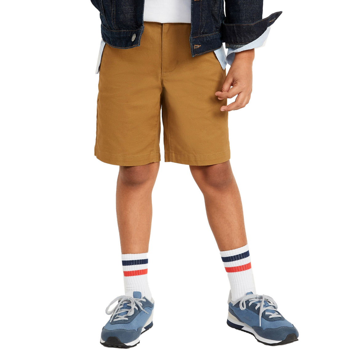 Old Navy Boys Twill Chino Shorts - Image 3 of 5