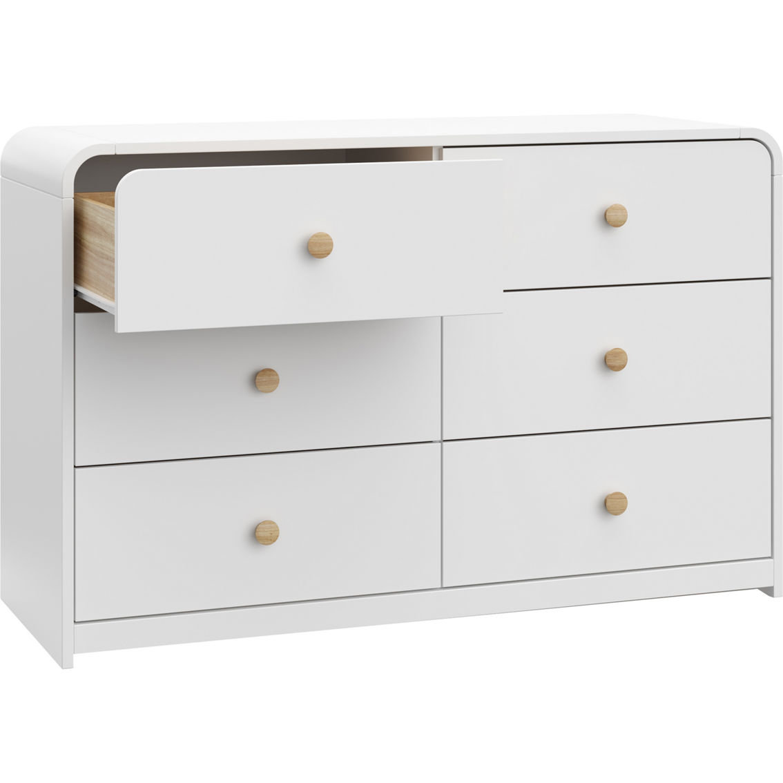 Storkcraft Next Santos 6 Drawer Dresser - Image 3 of 6