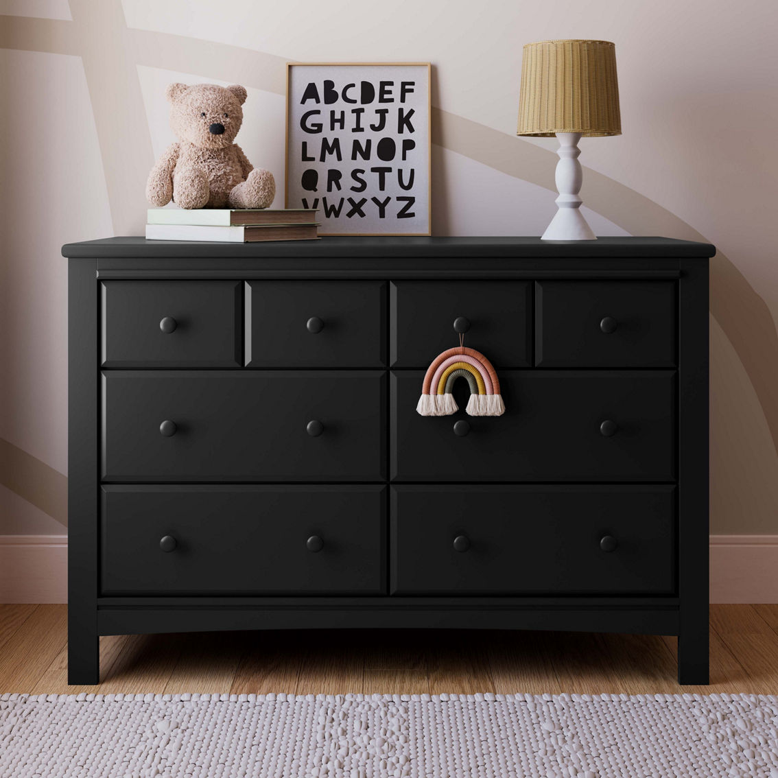 Graco Benton 6 Drawer Dresser - Black - Image 4 of 4