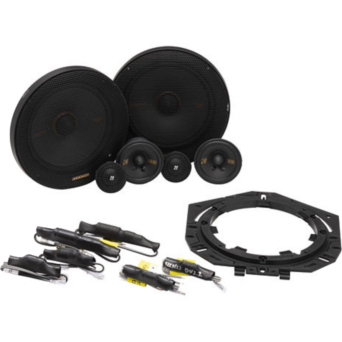 Kicker KSS365 3-Way Component Speaker System - Image 2 of 4