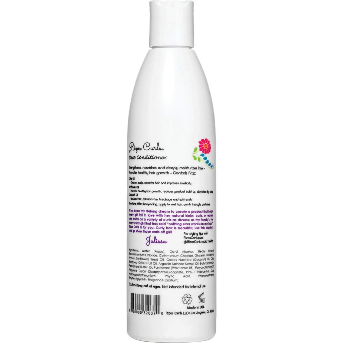 Rizos Curls Deep Conditioner 12 oz. - Image 2 of 4